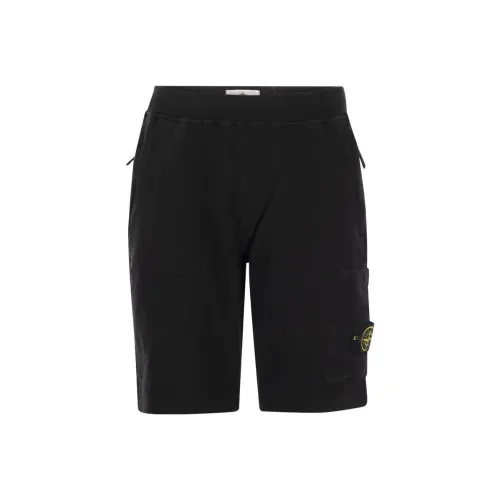 Stone Island Черные Мужские Повседневные Шорты