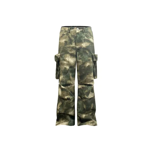 RUSURE Повседневные брюки Унисекс Камуфляж