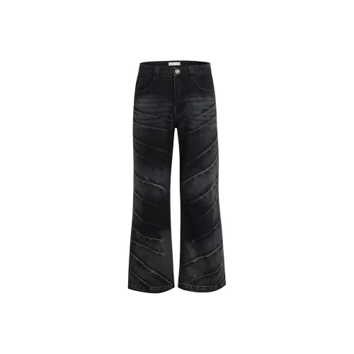 DND4DES Черные Унисекс Джинсы