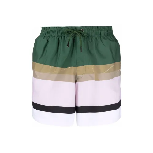 DRIES VAN NOTEN Зеленые Мужские Повседневные Шорты