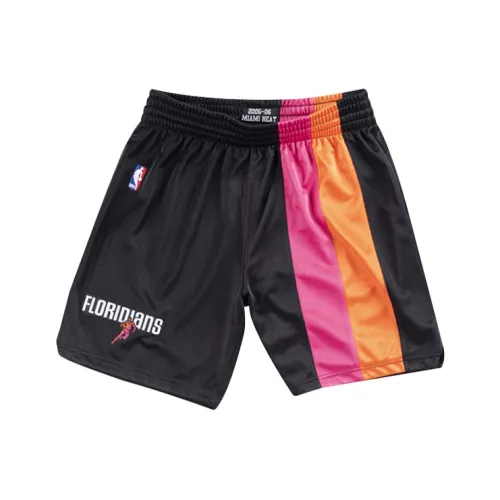 MITCHELL NESS Баскетбольные шорты Мужские Черные