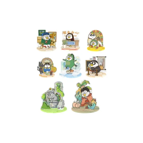 Spiritual Creations Little Liu Duck Museum Wonder Night Collection Акриловый сценарий Офис Креативность Слепые коробки