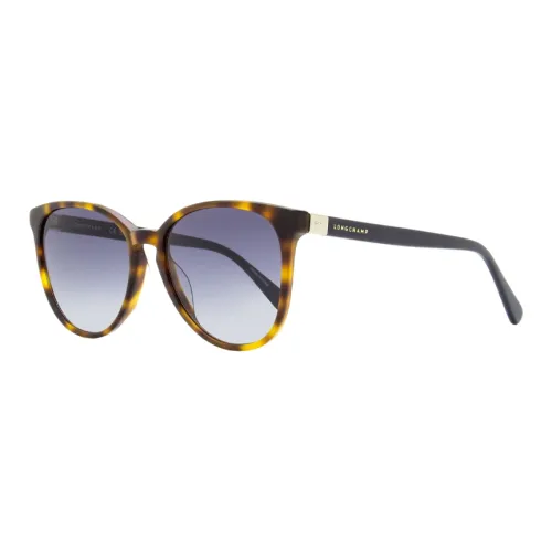 LONGCHAMP Пластик Нерегулярная форма Солнцезащитные очки Женские Черепаховый