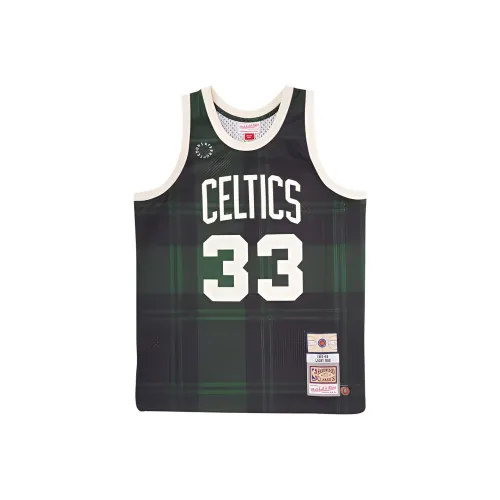 MITCHELL NESS x NBA Баскетбольная Джерси Унисекс Черный Зеленый