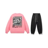 442 Розовый + 02 Черный