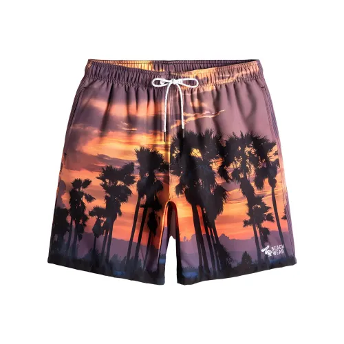 GAILANG Sunset Кокосовая пальма Мужские пляжные шорты