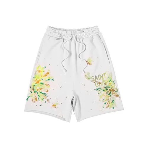 SSSAINT LOUIS Белые Унисекс Повседневные шорты