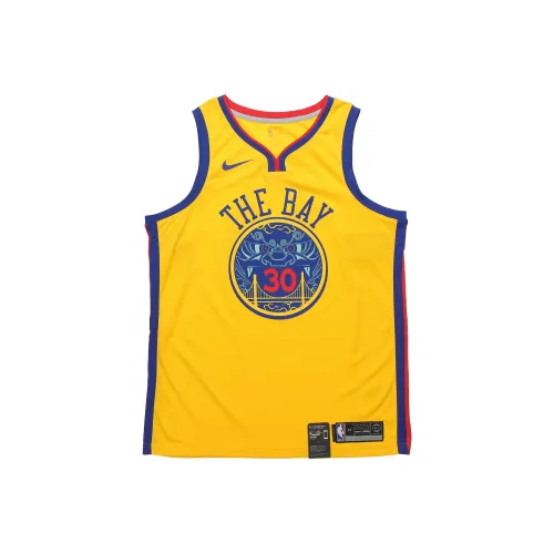 Nike Баскетбольная Джерси Мужская Желтая