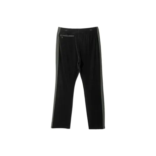 Needles 2024 2025 ОСЕНЬ ЗИМНЯ Коллекция FW24 Повседневные брюки Унисекс Черный