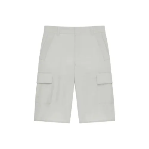 Givenchy Light Gray Men's Casual Shorts Givenchy Светло-серые Мужские Повседневные Шорты