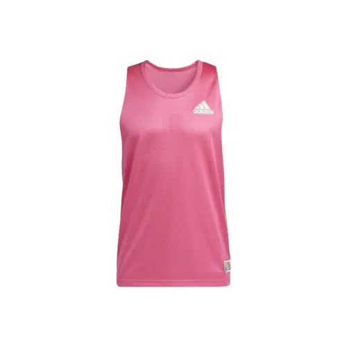 Adidas Semi Неоновый розовый Унисекс Баскетбольные Джерси