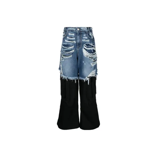 JUUN.J Blue Men's Casual Pants JUUN.J Синий Мужской Повседневный Брюки