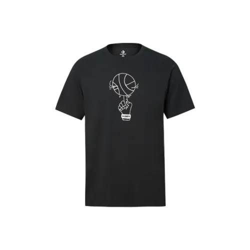 Конверс Черный Мужской Футбольный Джерси