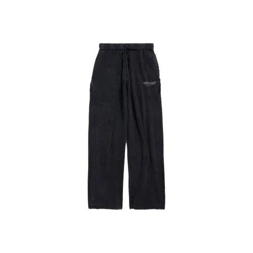 Balenciaga Political Campaign Повседневные брюки Обычный крой Мужской Темно-синий