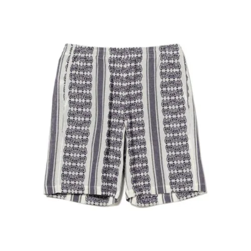 BEAMS совместный бренд Белый Мужской Повседневный Шорты