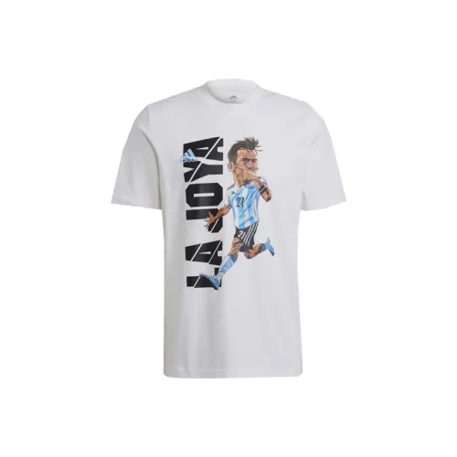 Adidas Футбол Джерси Мужской Белый