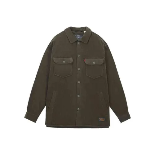 Levi's Пуховая куртка Мужская Фруктовый зеленый