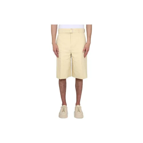 JIL SANDER Экрю Мужские Повседневные Шорты