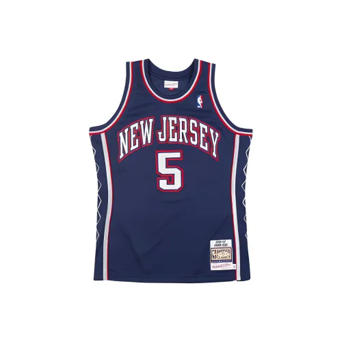 MITCHELL NESS Баскетбольная Джерси Унисекс Темно-синий