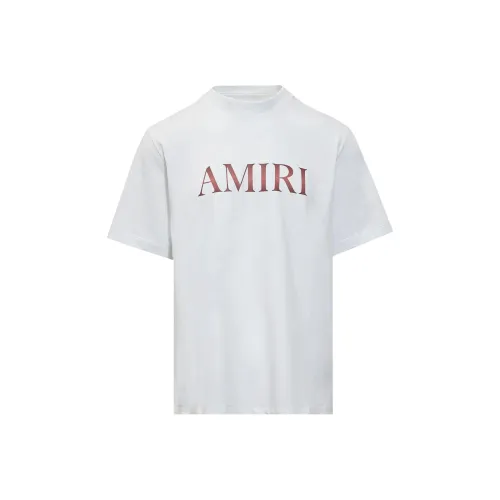 AMIRI Белая Мужская T-Рубашка