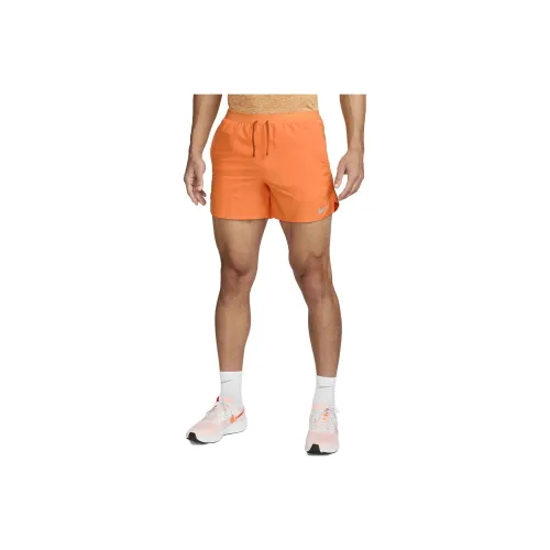 Nike Orange Men's Casual Shorts Nike Оранжевые Мужские Повседневные Шорты