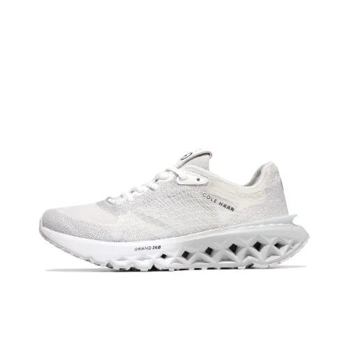 COLE HAAN Низкий топ кэжуал женский серый белый