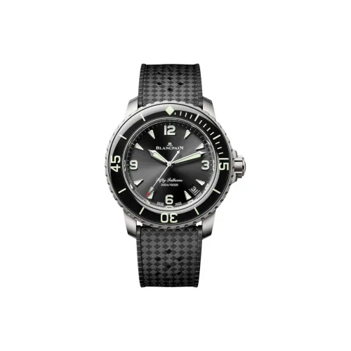 BLANCPAIN Автоматический Механический Часы Мужские FIFTY FATHOMS 42,3 мм Черные