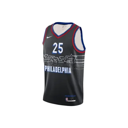 Nike Баскетбольная Джерси Мужская Черная