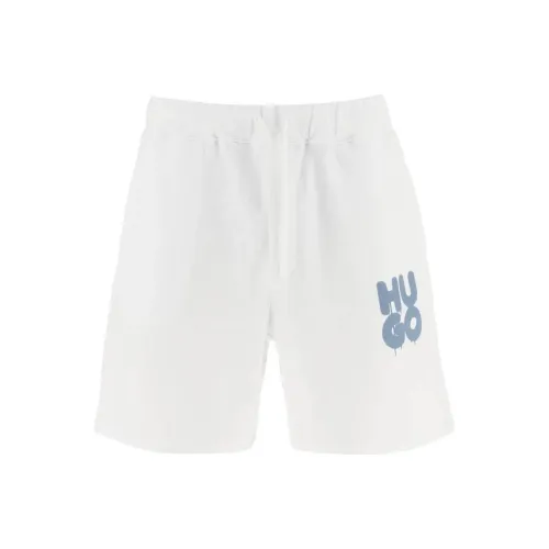 Hugo Boss Белые Мужские Повседневные Шорты