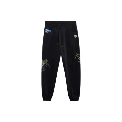 ONIARAI Повседневные брюки Мужские Черные