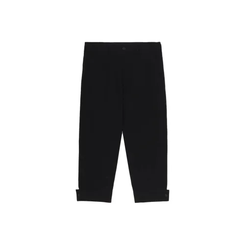 Yohji Yamamoto Pour Homme SS25 Повседневные брюки Мужской Черный