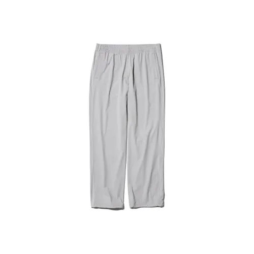 UNIQLO Повседневные брюки Унисекс Дымчатый серый