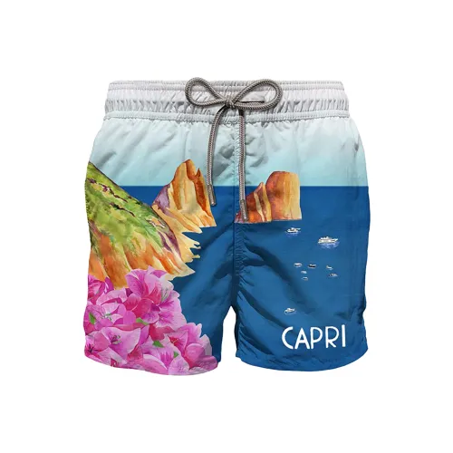 MC2 SAINT BARTHELEMY Пляжные шорты Мужские Многоцветные