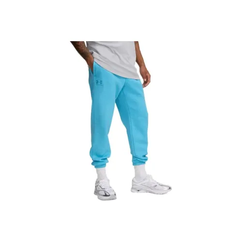 Under Armour Icon Fleece Casual Pants Men's Blue Утершот повседневные брюки мужские синий