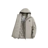 Бежевый кроличий серый