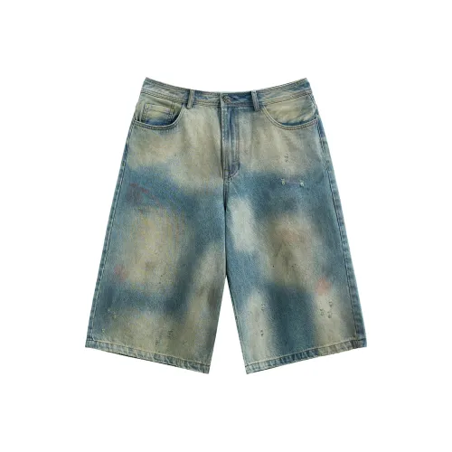 JHYQ Синие Унисекс Джинсовые Шорты