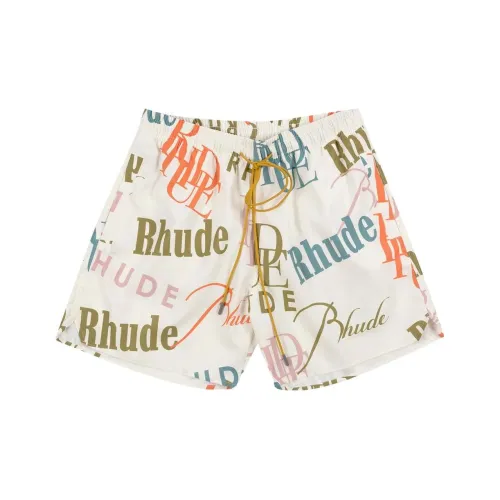 RHUDE Кремовые Мужские Повседневные Шорты