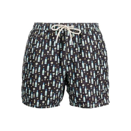 MC2 Saint Barth Черные Мужские Пляжные Шорты