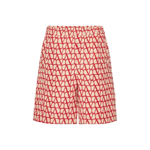 Valentino Повседневные шорты Мужские Красные