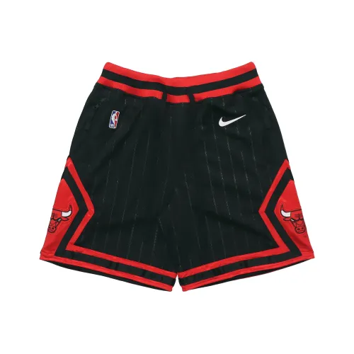 Мужские баскетбольные шорты Nike черного и красного цвета