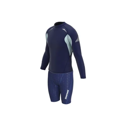 Swans Blue Men's Swimwear Swans Синий Мужской Плавательный костюм