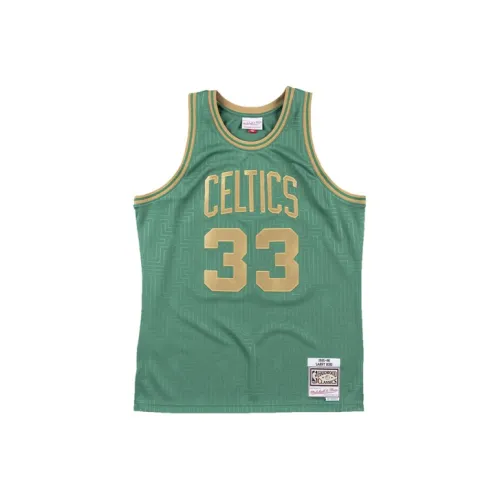 MITCHELL NESS Баскетбольная Джерси Мужская Зеленая