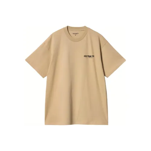 Carhartt WIP Чернила Bleed T Рубашка T Рубашка Мужская Бежевая