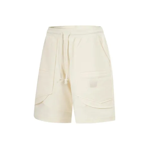 LINING Li Ning x Jackie Chan Папир Белый Мужские Повседневные Шорты