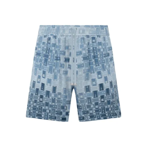 AMIRI Men's Blue Casual Shorts AMIRI Мужские Синие Повседневные Шорты