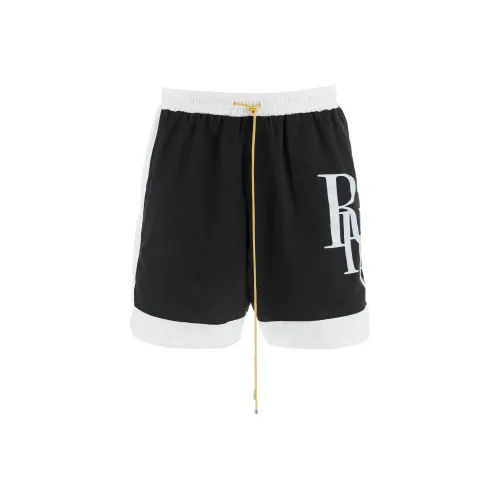 RHUDE Черные Мужские Повседневные Шорты