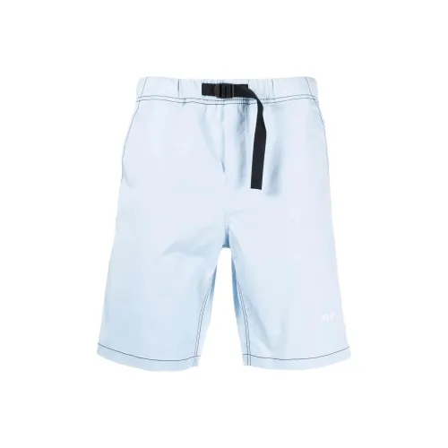 MSGM Light Blue Men's Casual Shorts MSGM Светло-голубые мужские повседневные шорты