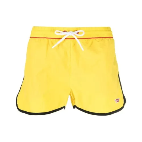 DIESEL Плавки Мужские Желтые