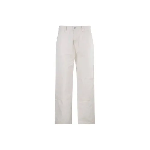 STONE ISLAND Белые Мужские Повседневные Штаны