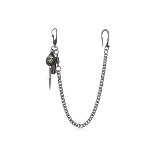 CHRROTA Металлические цепочки для брюк Мужской